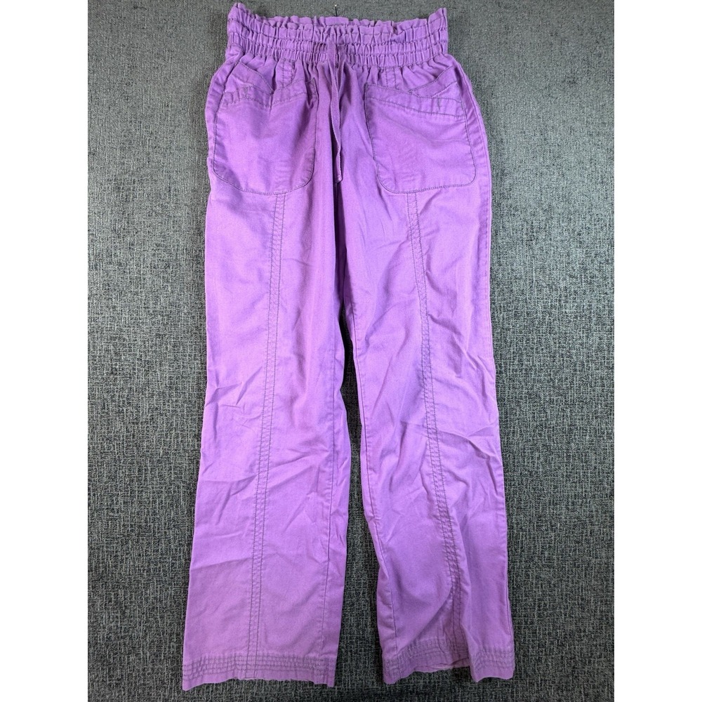 Everyday Drawstring Utility Pants — Purple